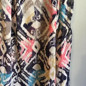 Blu pepper‎ vintage medium sheer colorful long slee thumbnail 5
