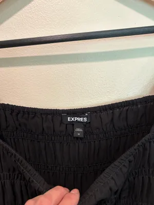 Express sheer puff sleeve top  thumbnail 3