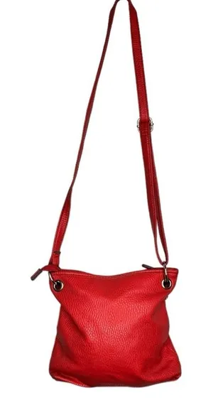 Long Red‎ Shoulder Bag Red thumbnail 1