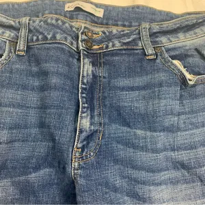 Kancan women's size 32 flare split leg jeans denim xl maurices thumbnail 10