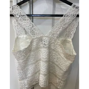 White lace camisole top (size XXS) thumbnail 3