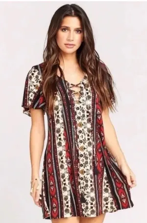 SHOW ME YOUR MUMU Matilda Mini Dress size XS thumbnail 2