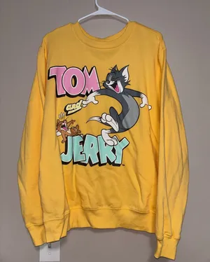 Love Tribe Sweatshirt Crewneck tom & jerry thumbnail 1