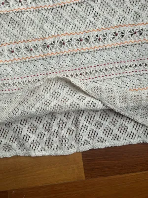 Zara Crochet maxi skirt thumbnail 9