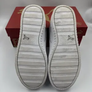 PUMA Court Sneaker, White, Women's Casual Low Top Leather Shoes Size 6.5 thumbnail 14