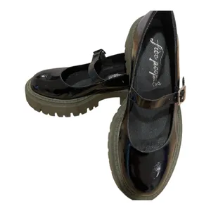 Free People Malika Patent Leather Mary Jane Chunky Platform Heel SZ 7 NWOB thumbnail 5