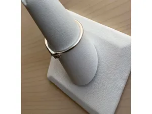 Authentic Pandora Tiara Wishbone Ring with Clear CZ (Sterling Silver Size 9 thumbnail 3