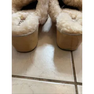 UGG Australia Coral Kalie Suede Sheepskin Lined Clog Slide Size 10 thumbnail 6