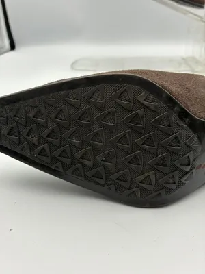Liz&Co Magna Brown Suede & Faux Croc Leather Heeled Booties Womens 8M Buckle thumbnail 11
