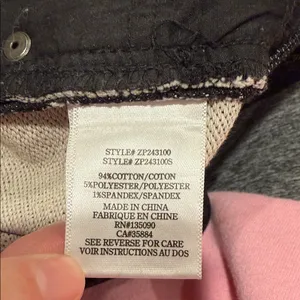 Z Supply Women's‎ Black Straight Leg Jeans 24 thumbnail 5