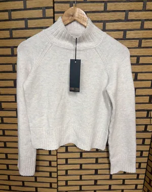 Truth tan/gray mock neck sweater size XS Tan thumbnail 1