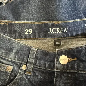 J.Crew RE-96 Straight Jeans Womens 29 Blue Denim High Rise IDG '96 Rigid Classic thumbnail 4