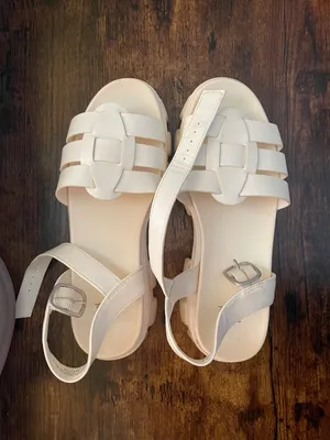 White Platform Sandals thumbnail 2