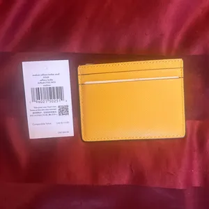 Kate Spade Vibrant Yellow Card Holder thumbnail 2
