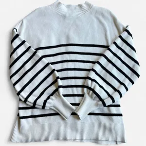 Zesica Women's Striped Knit Sweater thumbnail 4