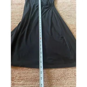 Tommy Bahama Black Faux Wrap Midi Dress 3/4 Sleeve Women’s Size Small thumbnail 3