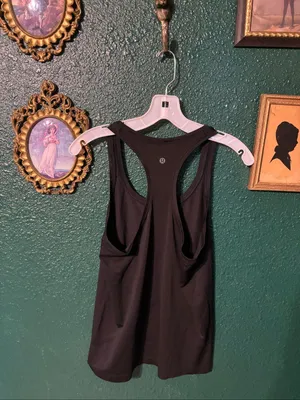 Lululemon Black Swiftly Tech Tank Top Sz 8 thumbnail 3