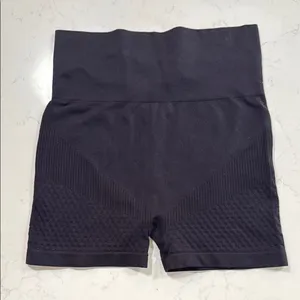 Zara High-Waisted Black Women's athletic Shorts thumbnail 1