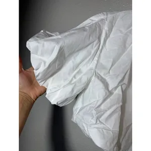 NWT ZARA Balloon‎ Poplin Top White Puff Sleeve Blouse Size S thumbnail 4