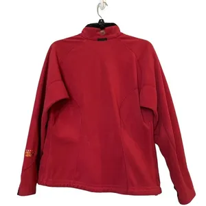 Mountain Hardwear red fleece zipper jacket‎ women’s size 8 thumbnail 2