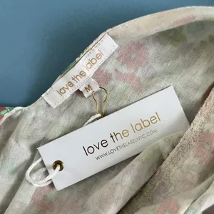 Anthropologie NWT Love The Label Ines Ivory Floral Tiered Ruffle Mini Dress thumbnail 9