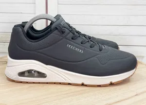 Skechers Uno Nightshades Air Cushion Sneakers Black Womens Size 9.5 73690W thumbnail 1
