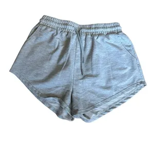 Athletic Gray Drawstring Shorts Size M thumbnail 1