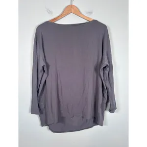 Lululemon Back In Action Long Sleeve Shirt Womens L dusty Lavender Athleisure thumbnail 3
