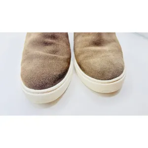 Linea Paolo Freshton suede leather Wedge sneaker bootie shoes sz 6.5 thumbnail 5