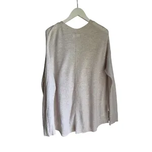 Lou & Grey Oatmeal Cotton Sweater Large Lightweight Coastal Beach Cover Up thumbnail 7