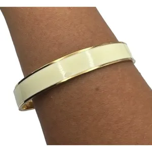 KATE SPADE New York Creme De La Cereme Enamel Bangle Bracelet thumbnail 2