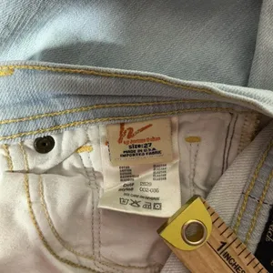 Y2K Citizens of Humanity Ingrid 002 Low Waist Flare‎ Jeans Light Wash Stretch 27 thumbnail 5