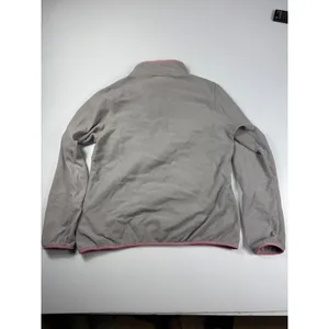 Patagonia Fleece Pullover Snap-T Lightweight Pink‎ Trim Women's Medium thumbnail 7