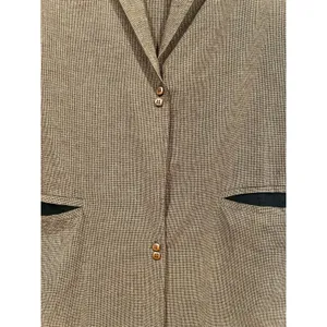 Boutique Brown Longline Duster Blazer Jacket Cotton Rayon Lagenlook Size Large thumbnail 6