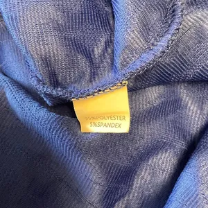 Elegant Blue Women's Quilted Hoodie thumbnail 6