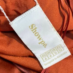Showpo Women's Orange Sleeveless Cross Back Slit Maxi Flared A-Line Tank Dress 0 thumbnail 4