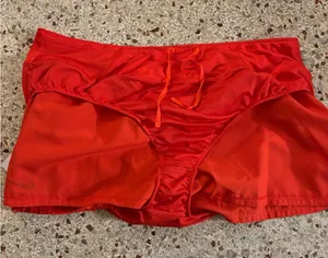 NWT Nike dri fit running shorts XXL orange thumbnail 7