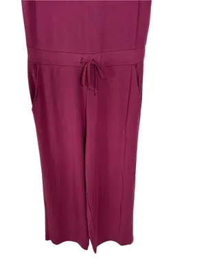 NWT Quince French Terry Modal Jumpsuit Rose Stretchy Size Small thumbnail 8