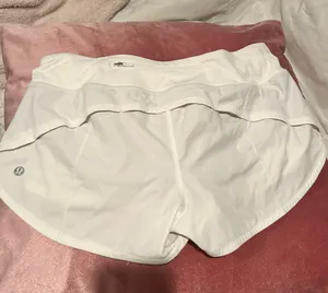 Lululemon White  2.5 Speed Up Short thumbnail 3