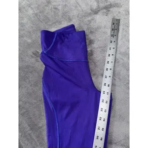 LULULEMON Wunder Under Purple Leggings Yoga‎ Athletic Pants Ankle Size 4 thumbnail 8