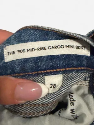 Aritzia blue denim mini skirt #aritzia #denim thumbnail 5
