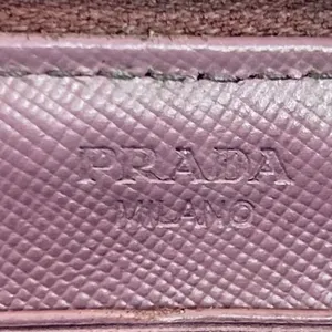 Prada Purple Saffiano Leather Zippy Wallet thumbnail 8