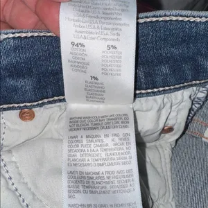 Mother jeans the insider crop step chew Distressed Blue dancing on coals 24 thumbnail 8