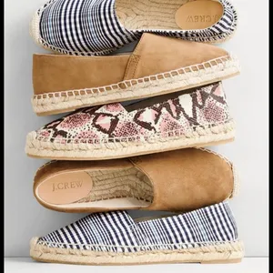 J crew printed snakeskin espadrilles thumbnail 1