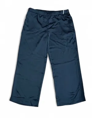 A New Day High-Rise Satin Wide Leg Pants Black Size Large Pockets thumbnail 1