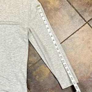 Juicy Couture Gray Keyhole Lightweight Sweatshirt Large thumbnail 4