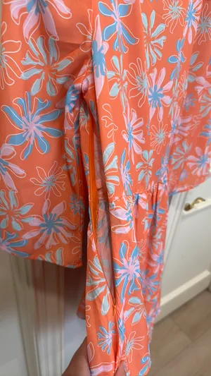 Pink Lily Dress Floral Mini thumbnail 5