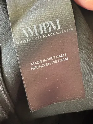 White House Black Market High-Rise Coated Skinny Jeans Black Size 4 thumbnail 9