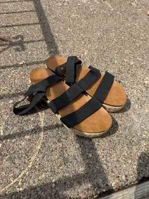 Chunky Sandals Black Size 9 thumbnail 2