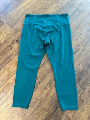 Athleta green Capri Leggings thumbnail 3